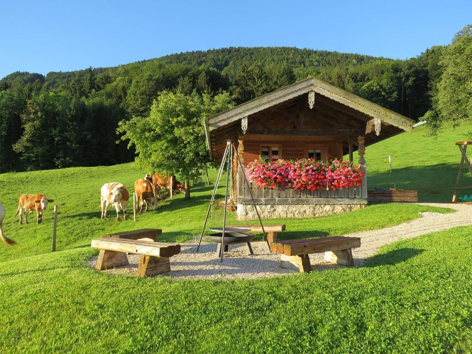 Schleipfnerhof Urlaub Auf Dem Bauernhof Villa Bernau am Chiemsee Luaran gambar